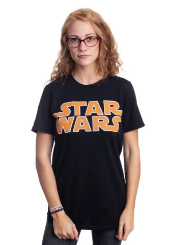 Star Wars – Classic Logo – T-Shirt – Schwarz – M – 100% Baumwolle