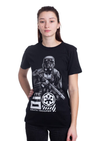 Star Wars – Elite Death Trooper – T-Shirt – Schwarz – M – 100% Baumwolle