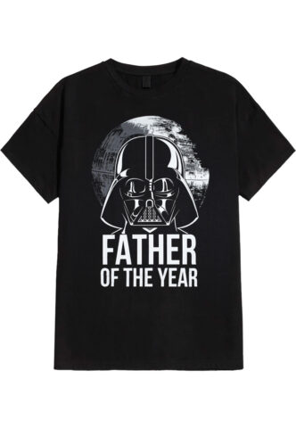 Star Wars – Father Of The Year – T-Shirt – Schwarz – S – 100% Baumwolle,Jersey
