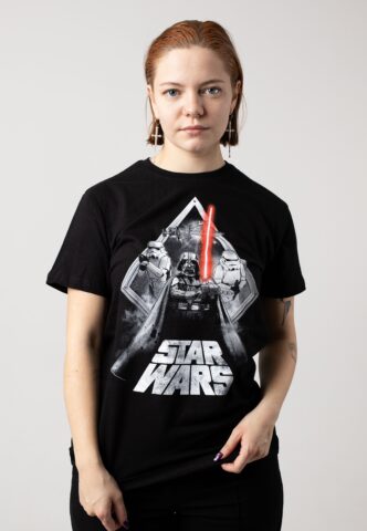 Star Wars – Galaxy Portal – T-Shirt – Schwarz – XL – 100% Baumwolle