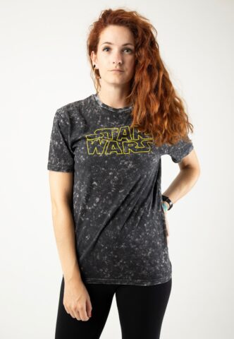 Star Wars – In A Galaxy Far Away Charcoal – T-Shirt – Grau – M – 100% Baumwolle