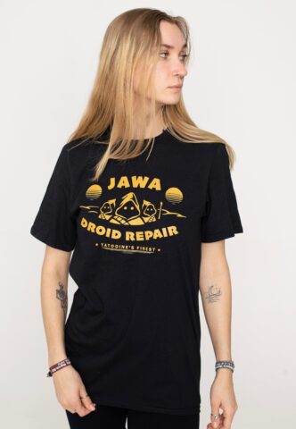Star Wars – Jawa Droid Repair – T-Shirt – Schwarz – S – 100% Baumwolle
