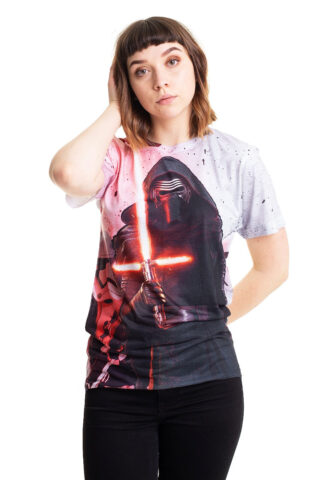 Star Wars – Kylo Ren Allover – T-Shirt – Mehrfarbig – XL – 100% Polyester