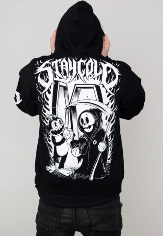 Stay Cold Apparel – Be Mine Oversized Black – Hoodie – Schwarz – L – 65% Baumwolle, 35% Polyester