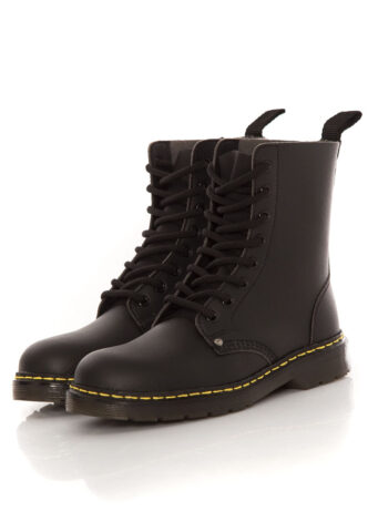 Steelground – 8 Eyes Dina Mod Vegan Black – Schuhe – Schwarz – EU 36 – Synthetic/Synthetic/Gummi