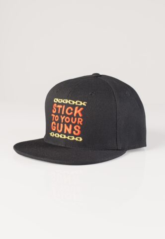 Stick To Your Guns – Chain – Snapback – Schwarz – Onesize – 100% Polyacryl