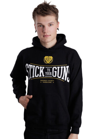 Stick To Your Guns – All Talk – Hoodie – Schwarz – XXL – 50% Baumwolle, 50% Polyester
