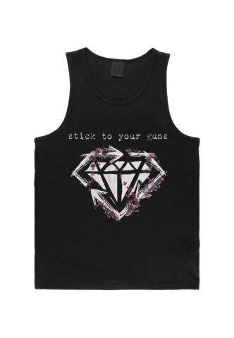 Stick To Your Guns – Diamond Enemy – Tank – Schwarz – S – 100% Baumwolle