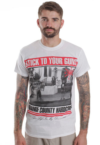 Stick To Your Guns – Fuck This Guy White – T-Shirt – Weiß – 3XL – 100% Baumwolle