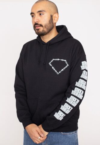 Stick To Your Guns – More Of Us Logo – Hoodie – Schwarz – M – 50% Baumwolle, 50% Polyester