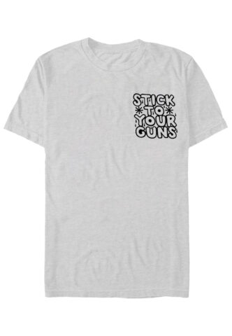 Stick To Your Guns – Nice Things Sportsgrey – T-Shirt – Grau – M – 90% Baumwolle, 10% Polyester