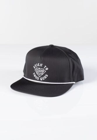 Stick To Your Guns – STYG Diamond – Cap – Schwarz – Onesize – 100% Nylon