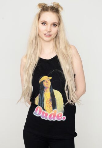 Stranger Things – Dude Retro – Tank – Schwarz – S – 100% Bio-Baumwolle