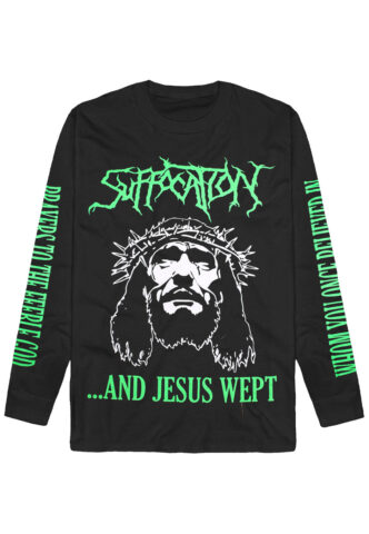 Suffocation – Jesus Wept – Longsleeve – Schwarz – XXL – 100% Baumwolle