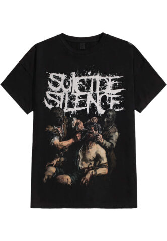 Suicide Silence – Torture – T-Shirt – Schwarz – L – 100% Baumwolle