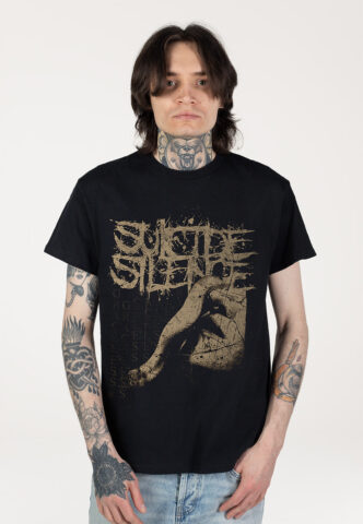 Suicide Silence – Graceless Cover – T-Shirt – Schwarz – M – 100% Baumwolle