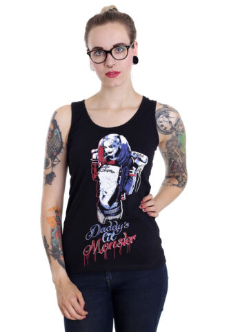 Suicide Squad – Harley Tank – Tank – Schwarz – M – 100% Baumwolle