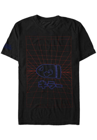 Super Mario – Bullet Bill – T-Shirt – Schwarz – M – 100% Baumwolle