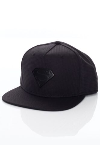Superman – Logo Mesh – Cap – Schwarz – Onesize – 75% Baumwolle, 25% Polyester