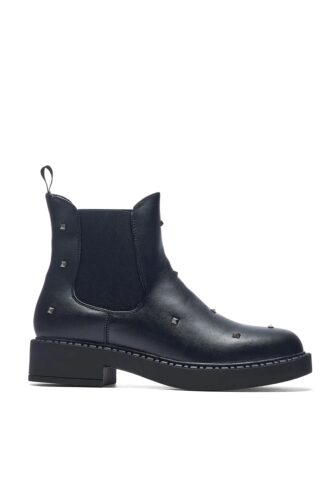 Koi Footwear – Isolde Studded Chelsea Black – Girl Schuhe – Schwarz – EU 39 – Synthetic/Textile/Gummi
