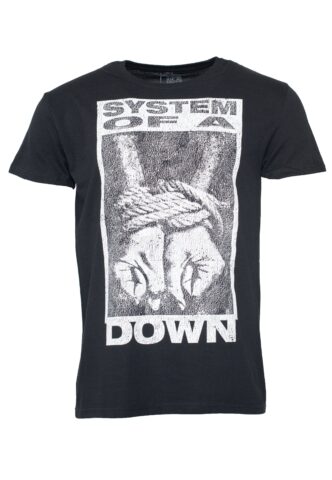 System Of A Down – Ensnared – T-Shirt – Schwarz – M – 100% Baumwolle