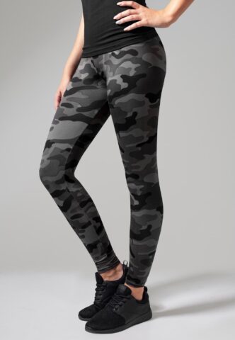 Urban Classics – Camo Dark Camo – Leggings – Tarnfarben – XS – 98% Polyester, 2% Elastan