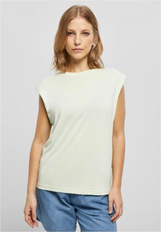 Urban Classics – Ladies Modal Padded Shoulder Tank Lightmint – Tank – Grün – XS – 77% Modal, 23% Polyester