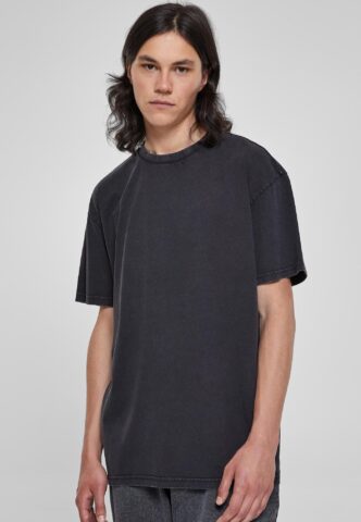 Urban Classics – Heavy Oversized Acid Wash Black – T-Shirt – Schwarz – XXL – 100% Baumwolle