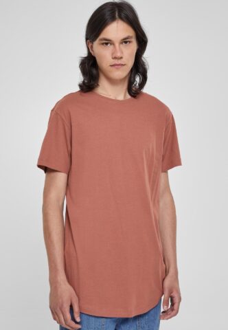Urban Classics – Shaped Long Terracotta – T-Shirt – Orange – S – 100% Baumwolle