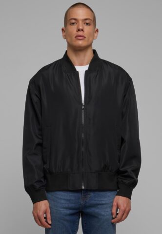 Urban Classics – Recycled Bomber Black – Jacke – Schwarz – S – Obermaterial: 100% Polyester; Futter: 100% Polyester