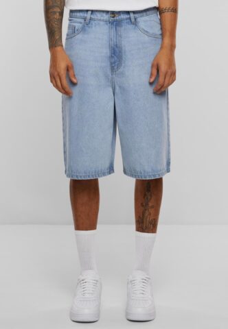 Urban Classics – 90’s Heavy Denim New Light Blue Washed – Shorts – Blau – W36 – 100% Baumwolle