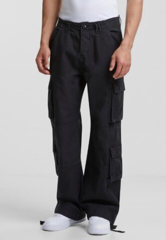 Urban Classics – Double Cargo Black – Hose – Schwarz – W38 – 100% Baumwolle