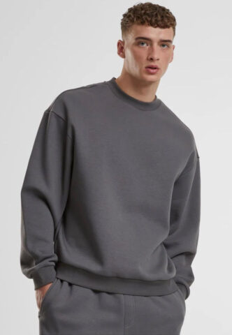 Urban Classics – Fluffy Magnet – Sweater – Grau – XXL – 70% Baumwolle, 30% Polyester