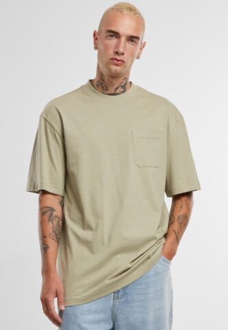 Urban Classics – Tall Pocket Salviagrey – T-Shirt – Grau – S – 100% Baumwolle