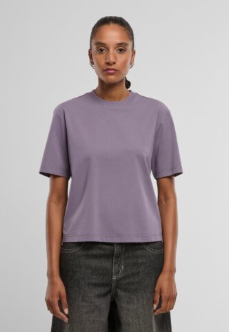 Urban Classics – Ladies Sorona Loose Fit Dustypurple – T-Shirt – Lila – XL – 70% Baumwolle, 30% Polyester
