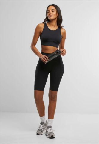 Urban Classics – Ladies Short – Shorts – Schwarz – XL – 82% Nylon, 18% Elastan