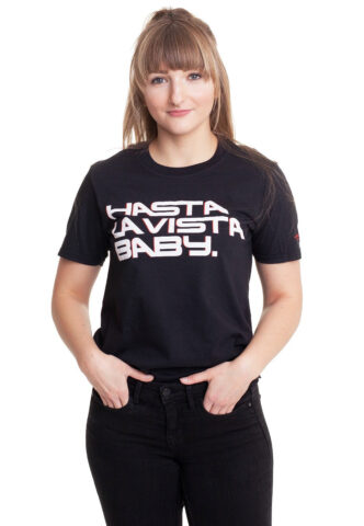 Terminator – Hasta La Vista Baby – T-Shirt – Schwarz – S – 100% Baumwolle