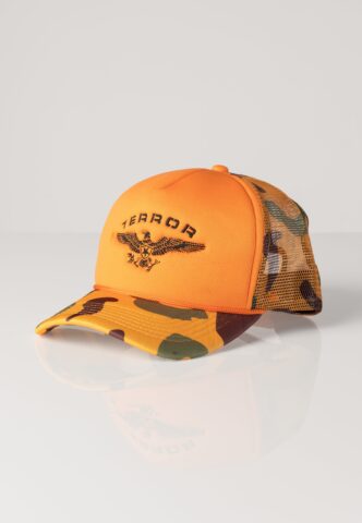 Terror – Eagle Orange Trucker – Cap – Orange – Onesize – 100% Polyester