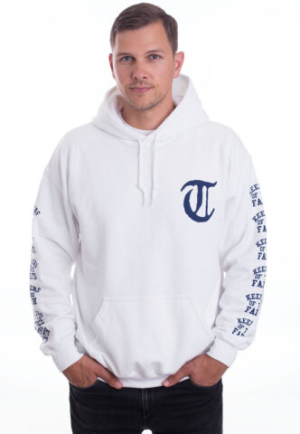 Terror – Keepers Of The Faith White – Hoodie – Weiß – M – 50% Baumwolle, 50% Polyester