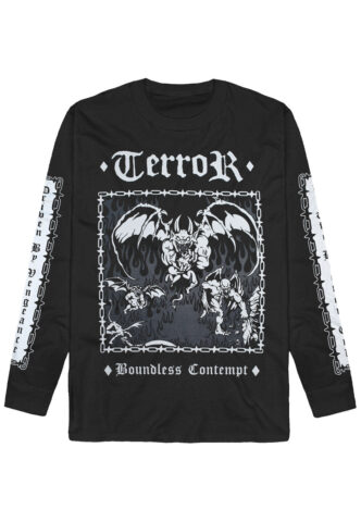 Terror – Suffer – Longsleeve – Schwarz – M – 100% Baumwolle