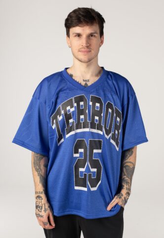 Terror – Suffer To Return Harder Blue – Jersey – gid://shopify/Metaobject/122014793965 – L – 100% Polyester