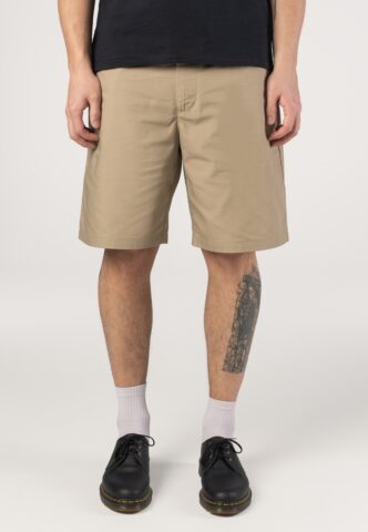 Carhartt WIP – Calder Iroko – Shorts – Weinrot – W28 – 65% Polyester, 35% Baumwolle