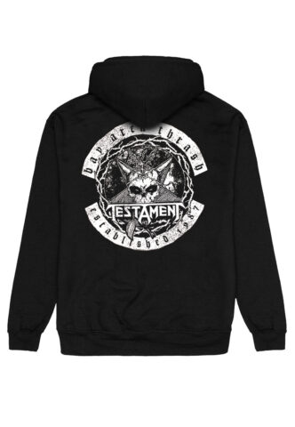 Testament – Bay Area Thrash – Hoodie – Schwarz – S – 80% Baumwolle, 20% Polyester