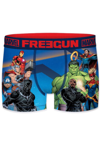 The Avengers – Avengers Freegun – Boxershorts – Mehrfarbig – S – 92% Polyester, 8% Elasthan