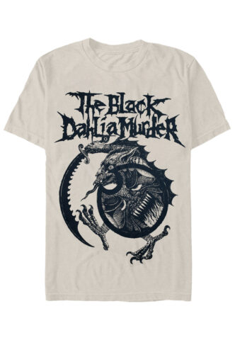 The Black Dahlia Murder – Shield Demon – T-Shirt – Beige – S – 100% Baumwolle
