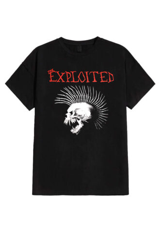 The Exploited – Beat The Bastards – T-Shirt – Schwarz – L – 100% Baumwolle