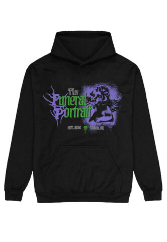 The Funeral Portrait – Evergreen – Hoodie – Schwarz – L – 50% Baumwolle, 50% Polyester