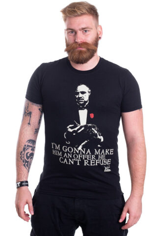 The Godfather – Vito’s Offer – T-Shirt – Schwarz – S – 100% Baumwolle