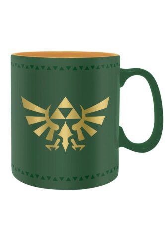 The Legend Of Zelda – Hyrule Insignia – Tasse – Grün – Onesize – Keramik