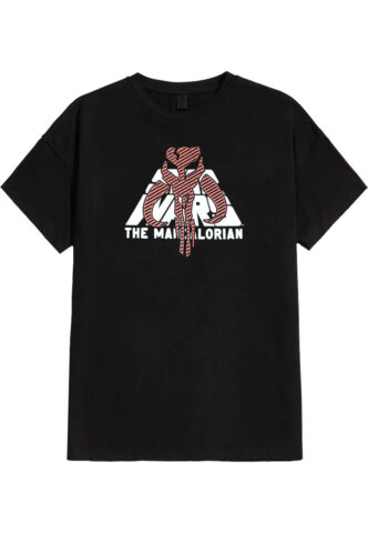 The Mandalorian – HD Mando Logo – T-Shirt – Schwarz – L – 100% Baumwolle